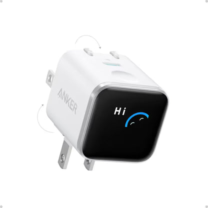 ⚡45W Smart Display Charger - See Your Charging Power in Real Time.