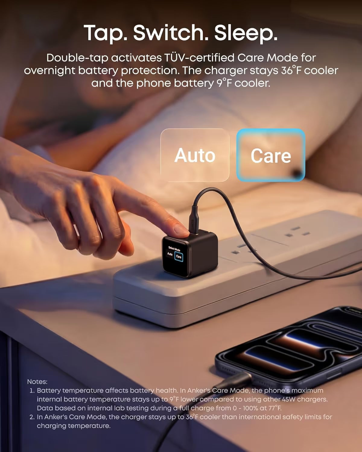 ⚡45W Smart Display Charger - See Your Charging Power in Real Time.