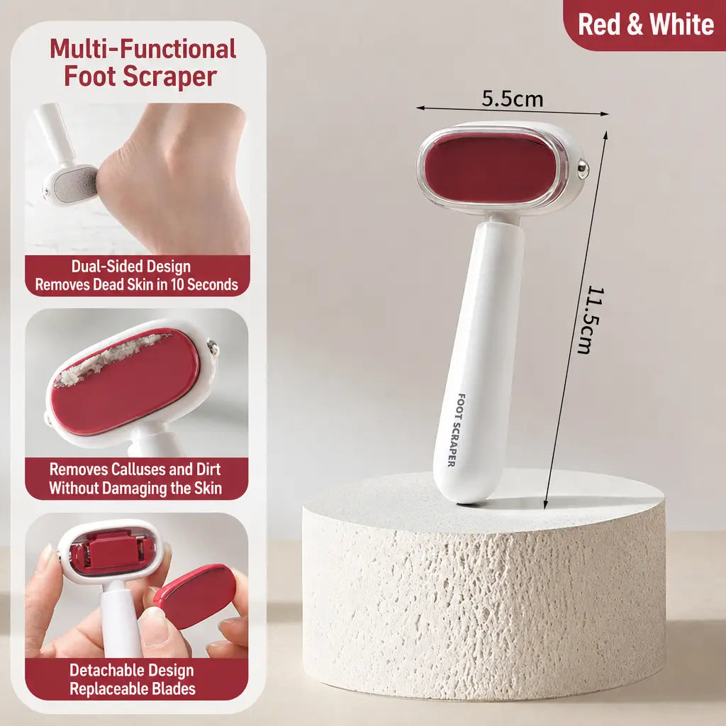 🔥 LAST DAY 50% OFF 👣 Dual-Sided Foot Callus Remover ✨ Smooth Rough Heels Fast