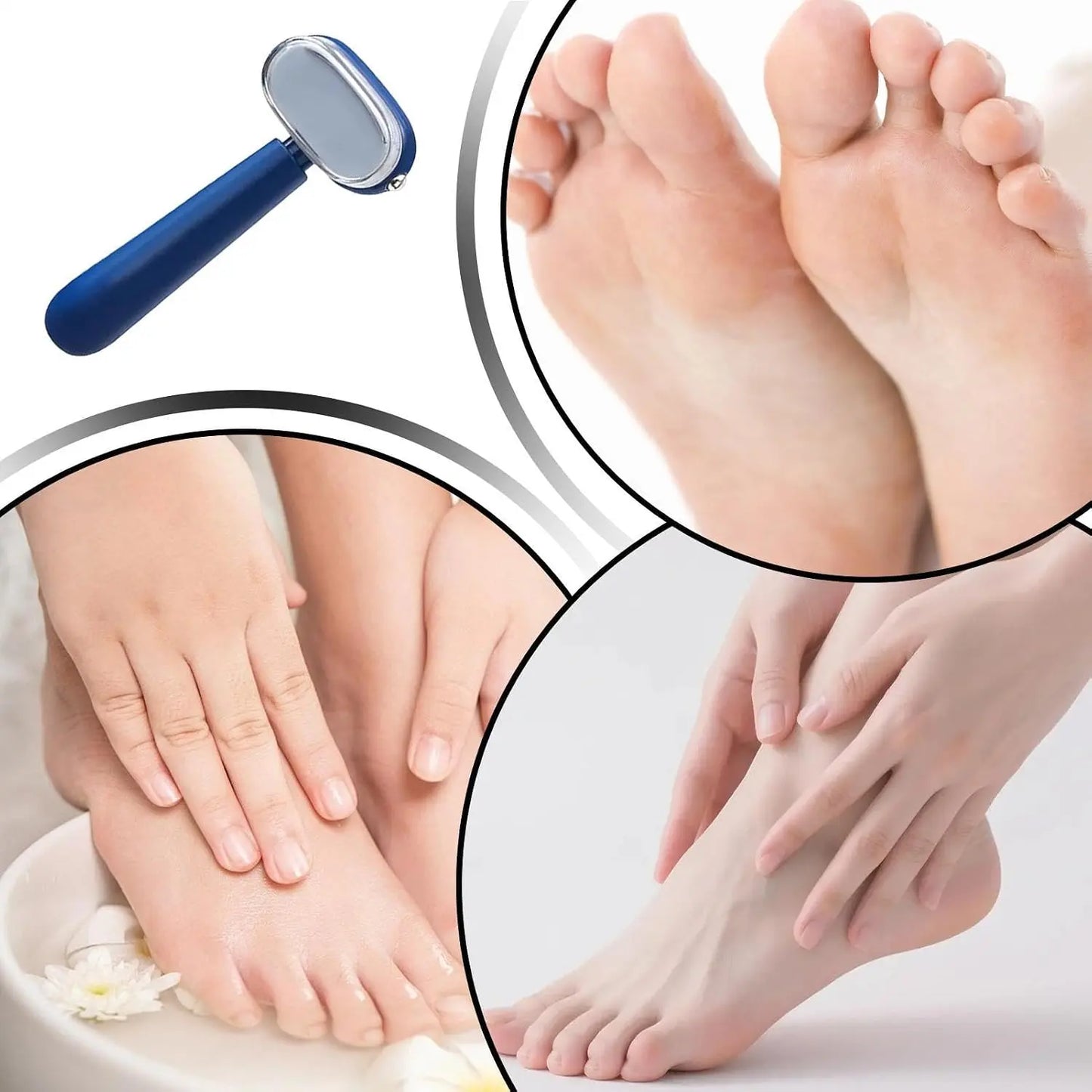 🔥 LAST DAY 50% OFF 👣 Dual-Sided Foot Callus Remover ✨ Smooth Rough Heels Fast