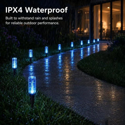 Solar Crystal Bubble Pathway Lights – Make Your Garden Glow