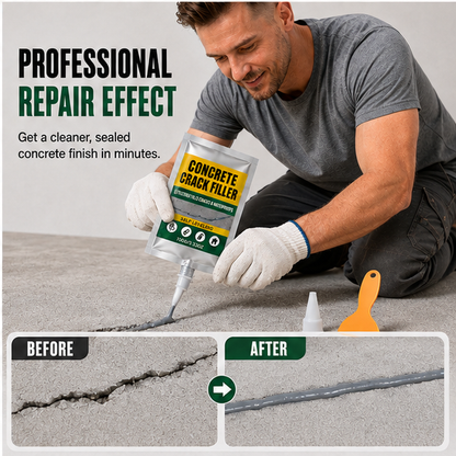 🏠 Waterproof Concrete Crack Filler for Indoor & Outdoor Use