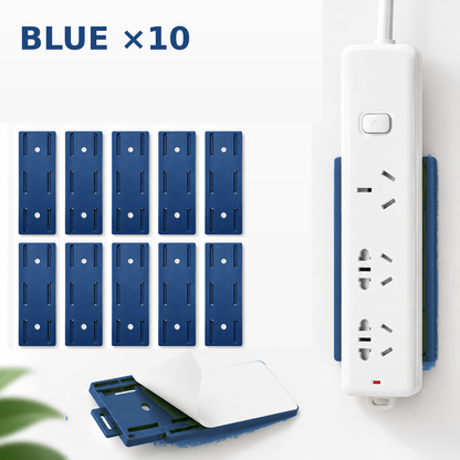 🔥 Today Only 50% OFF 10PCS No-Drill Socket Holders âœ?Peel, Stick & Organize